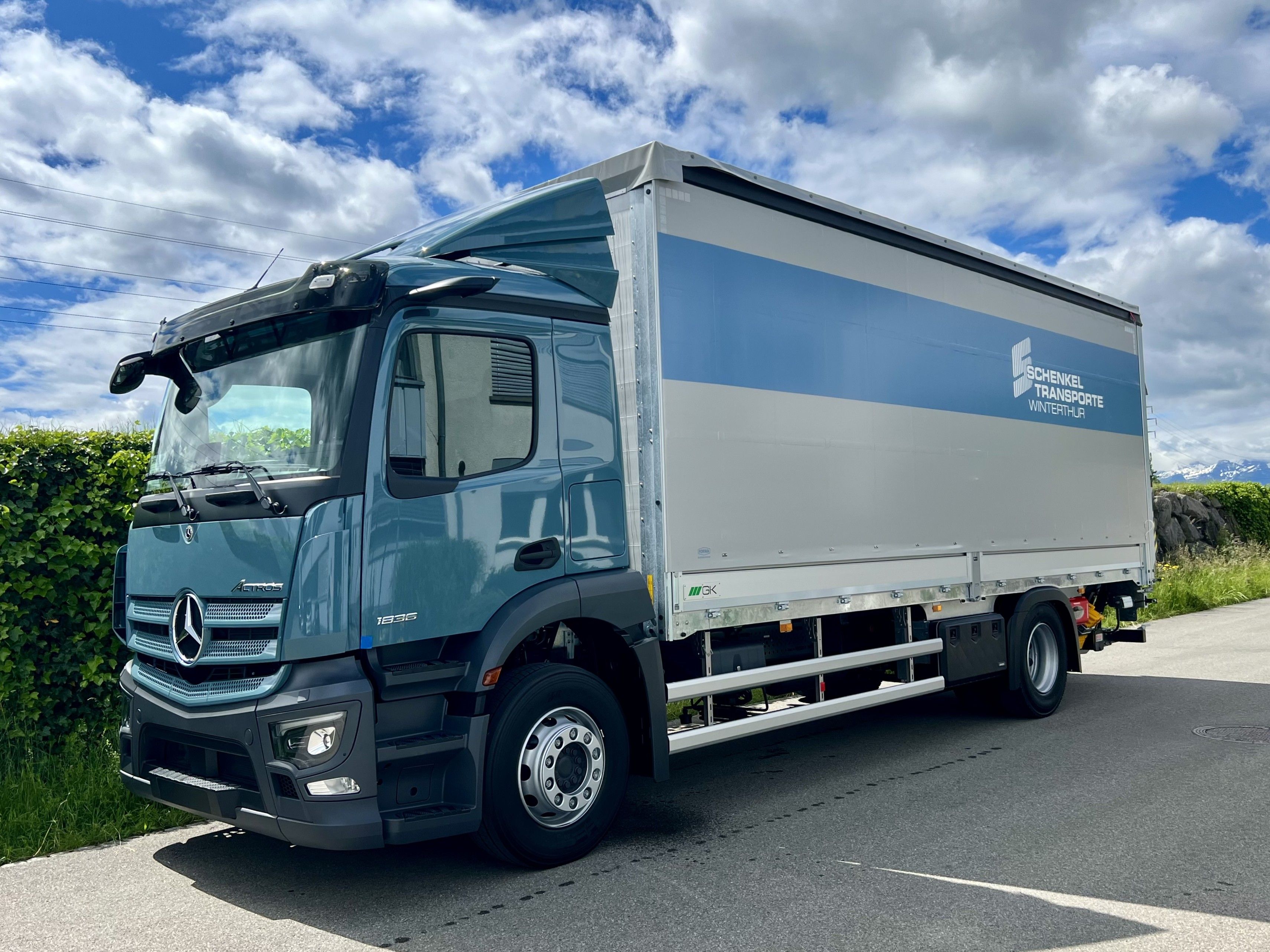 Effiziente Kombi-Brückenaufbauten für die Schenkel Transport AG
