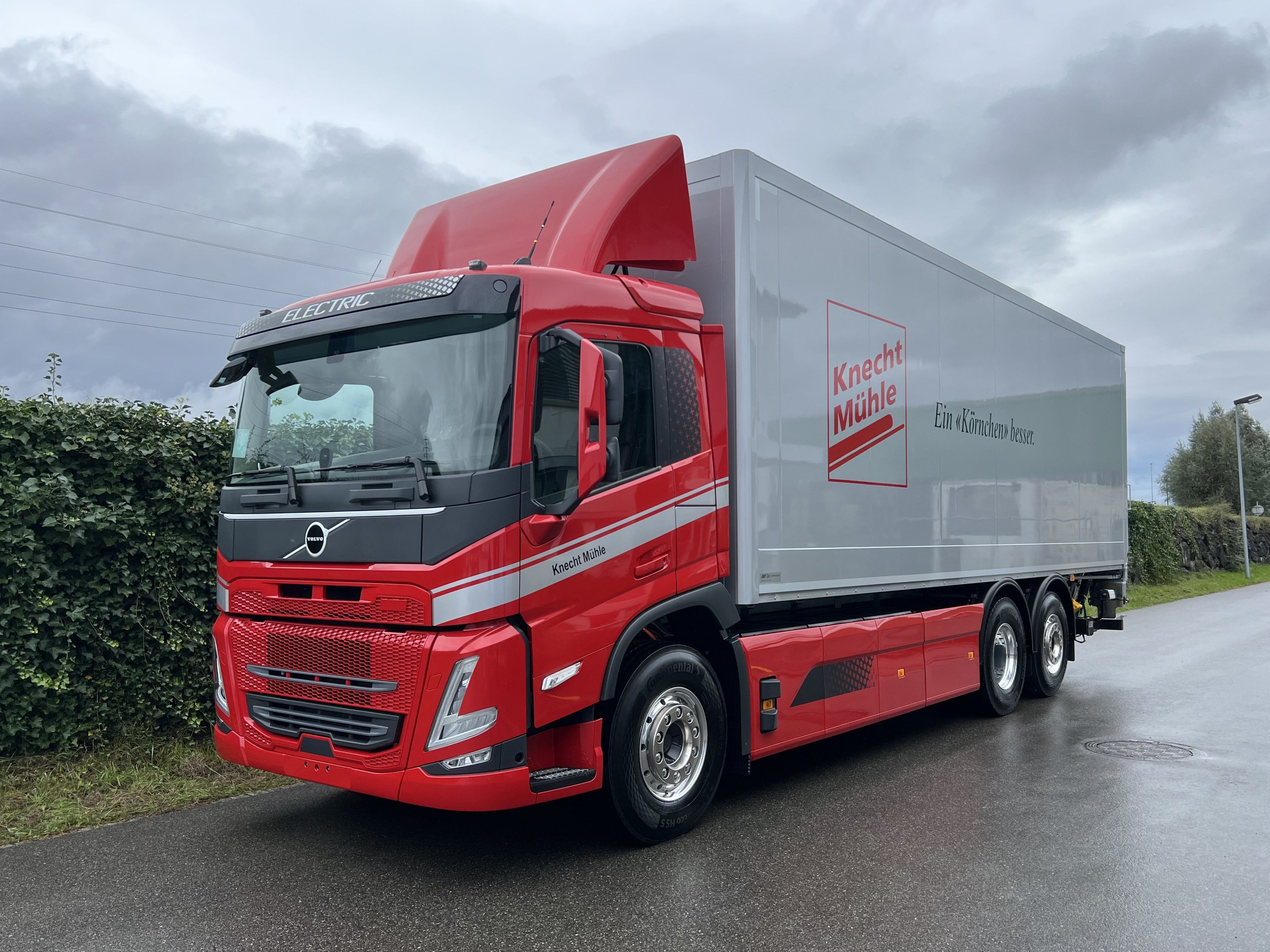 Zuverlässige Trockenfracht-Lösungen für die Knecht Mühle AG
