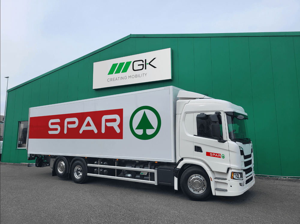 Nachhaltiger Frischetransport für die Spar Handels AG